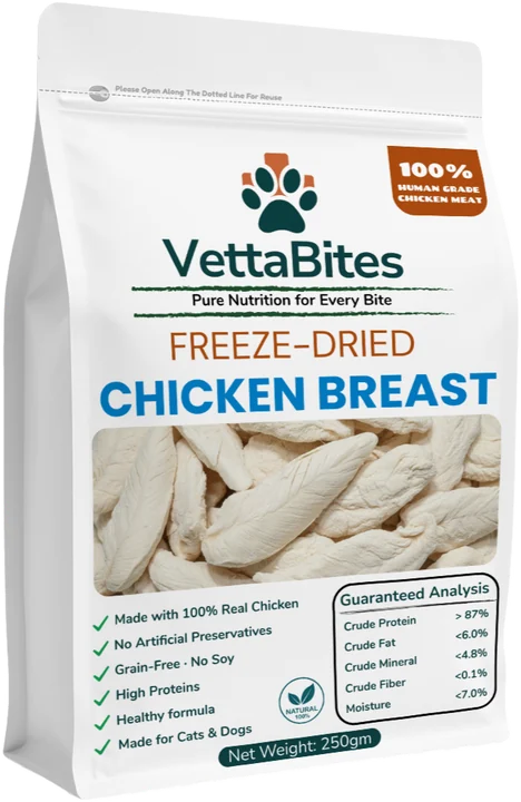 VettaBites chicken breast pouch