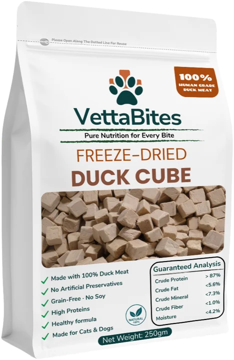 VettaBites duck cube pouch